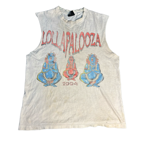 Vintage 1994 Lollapalooza Cut-Off Shirt