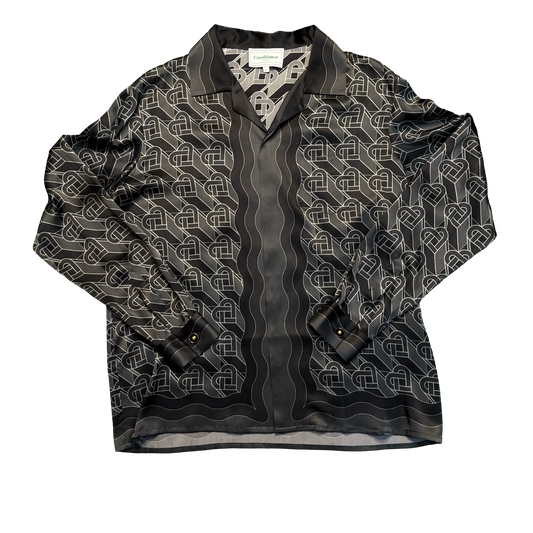 Casablanca Monogram Silk Shirt
