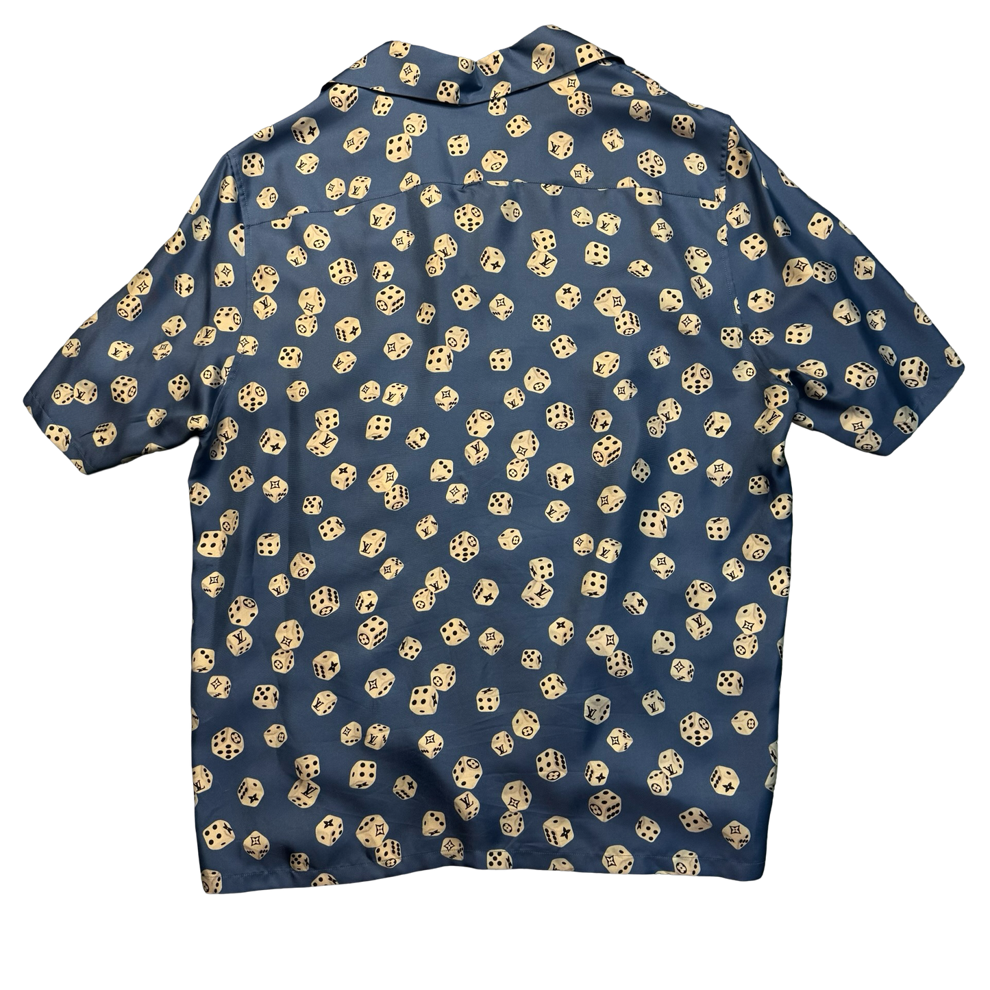 Louis Vuitton Dice Print Silk Shirt