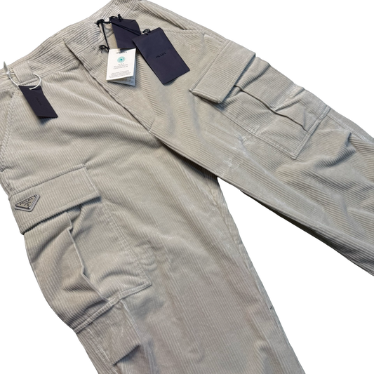 Prada Corduroy Cargo Pants