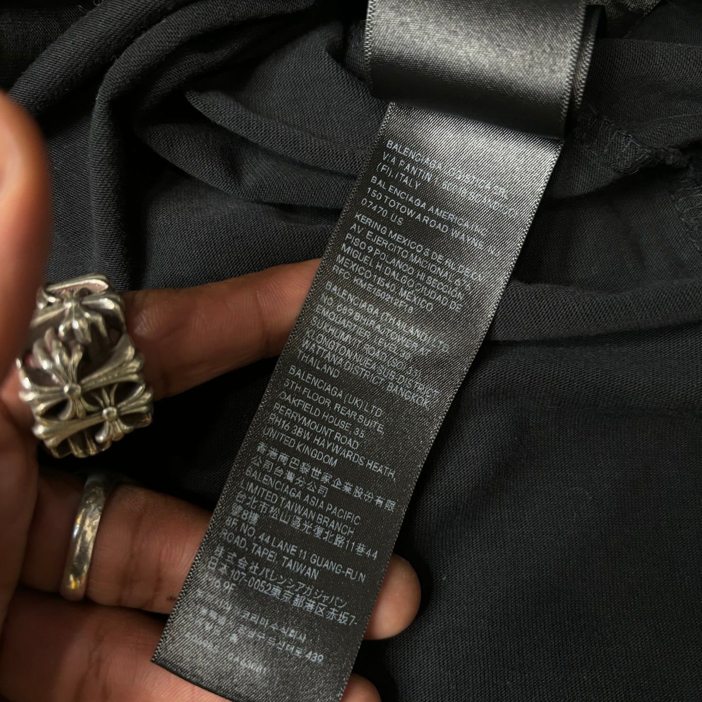 Balenciaga Metal Logo Shirt