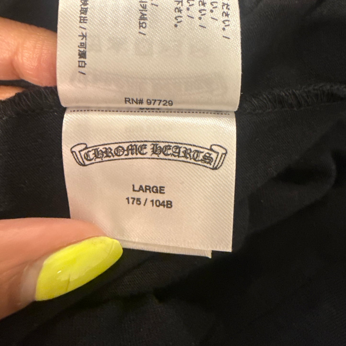 Chrome Hearts Staff Long Sleeve
