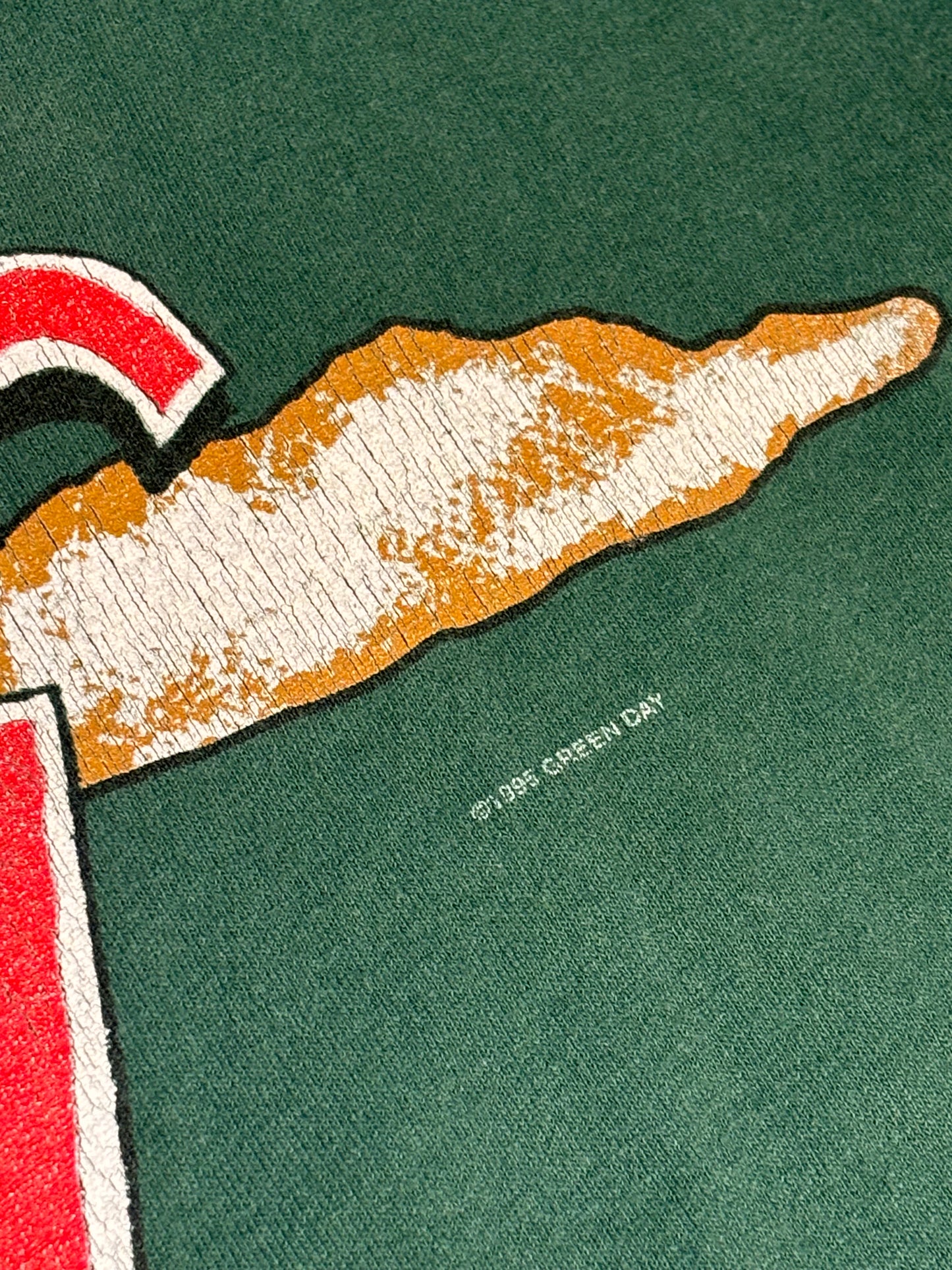 Vintage 1995 Green Day Dookie Tee