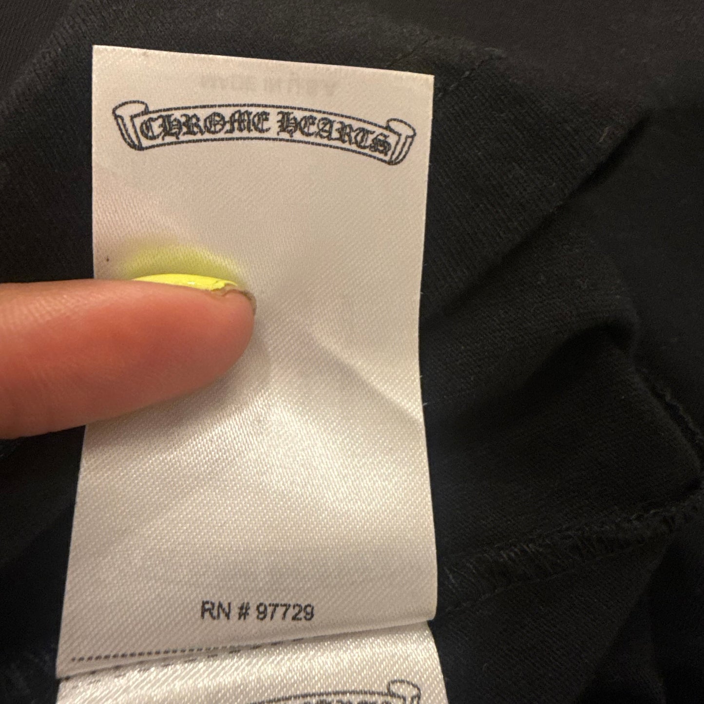 Chrome Hearts Staff Long Sleeve