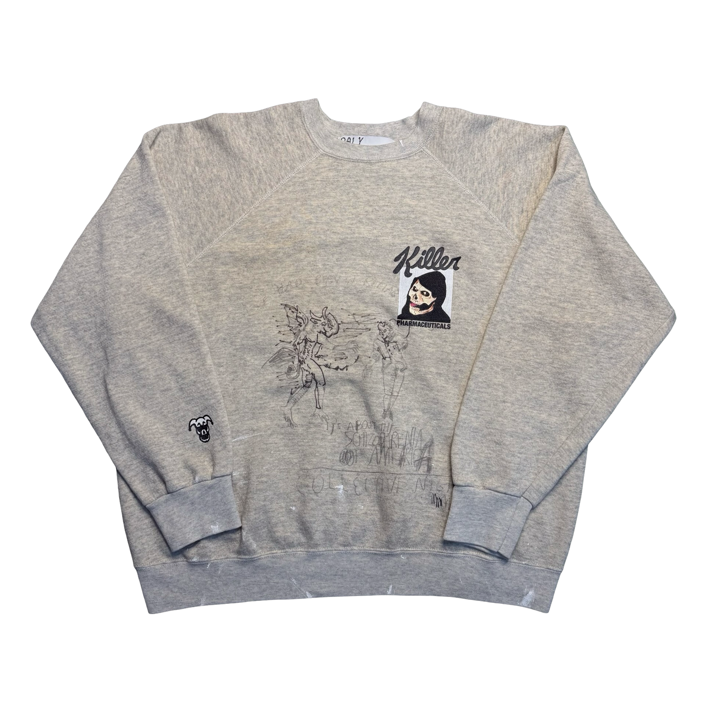 Paly Hollywood "Killer Pharmaceuticals" Crewneck