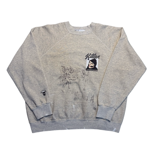 Paly Hollywood "Killer Pharmaceuticals" Crewneck