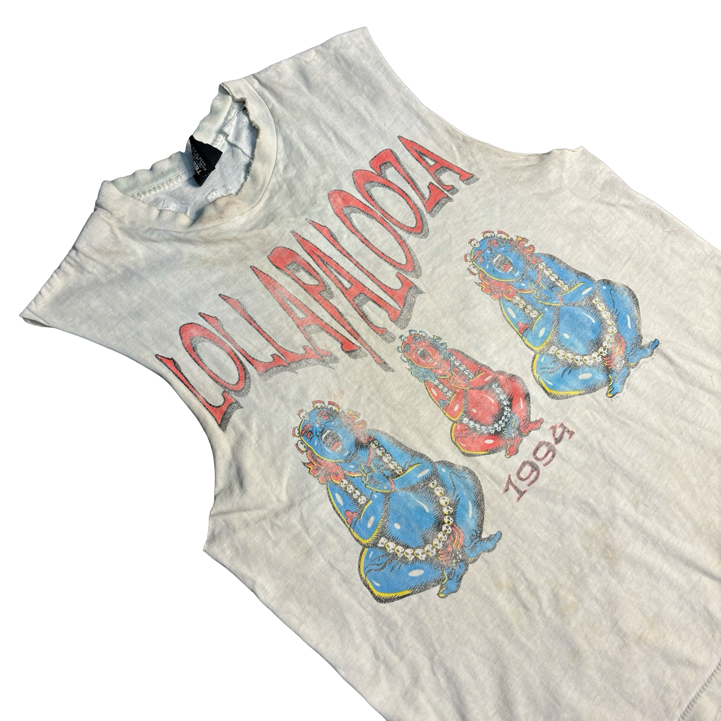 Vintage 1994 Lollapalooza Cut-Off Shirt