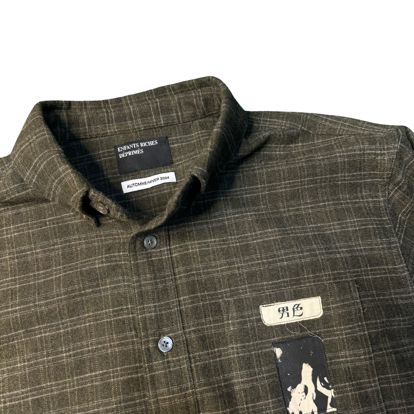 Enfants Riches Déprimés Green Plaid Flannel