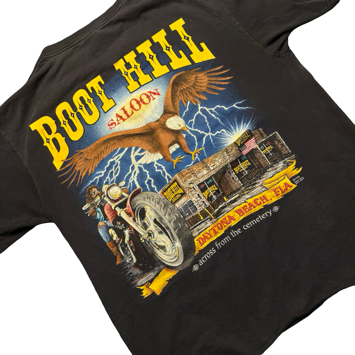 Vintage Boot Hill Saloon Daytona Beach Tee