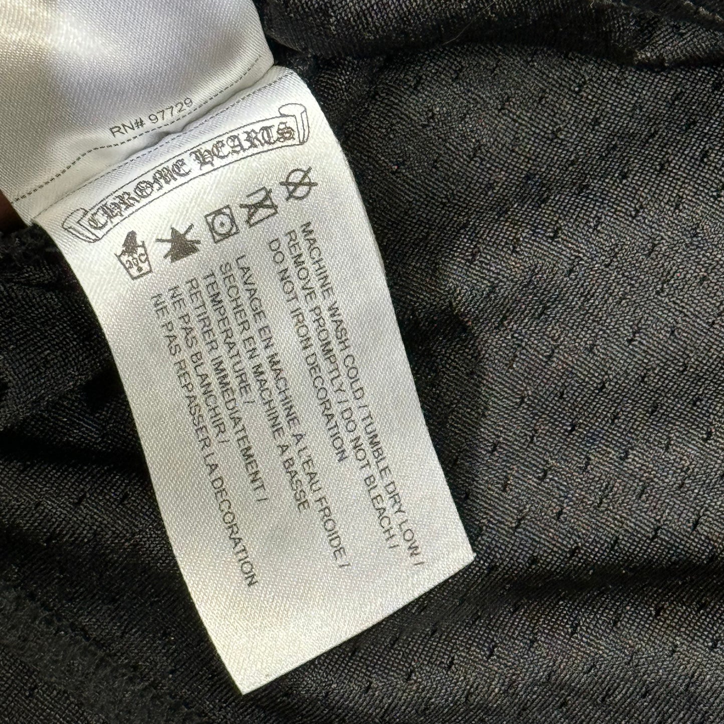 Chrome Hearts Mesh Long Sleeve Jersey