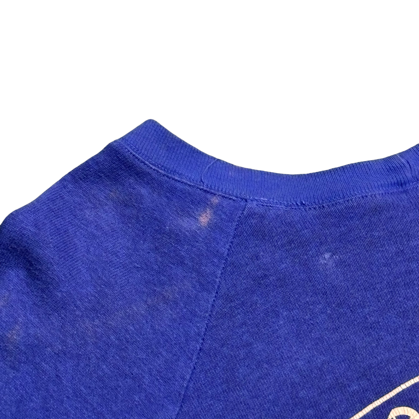Chrome Hears Blue Vertical Logo Crewneck