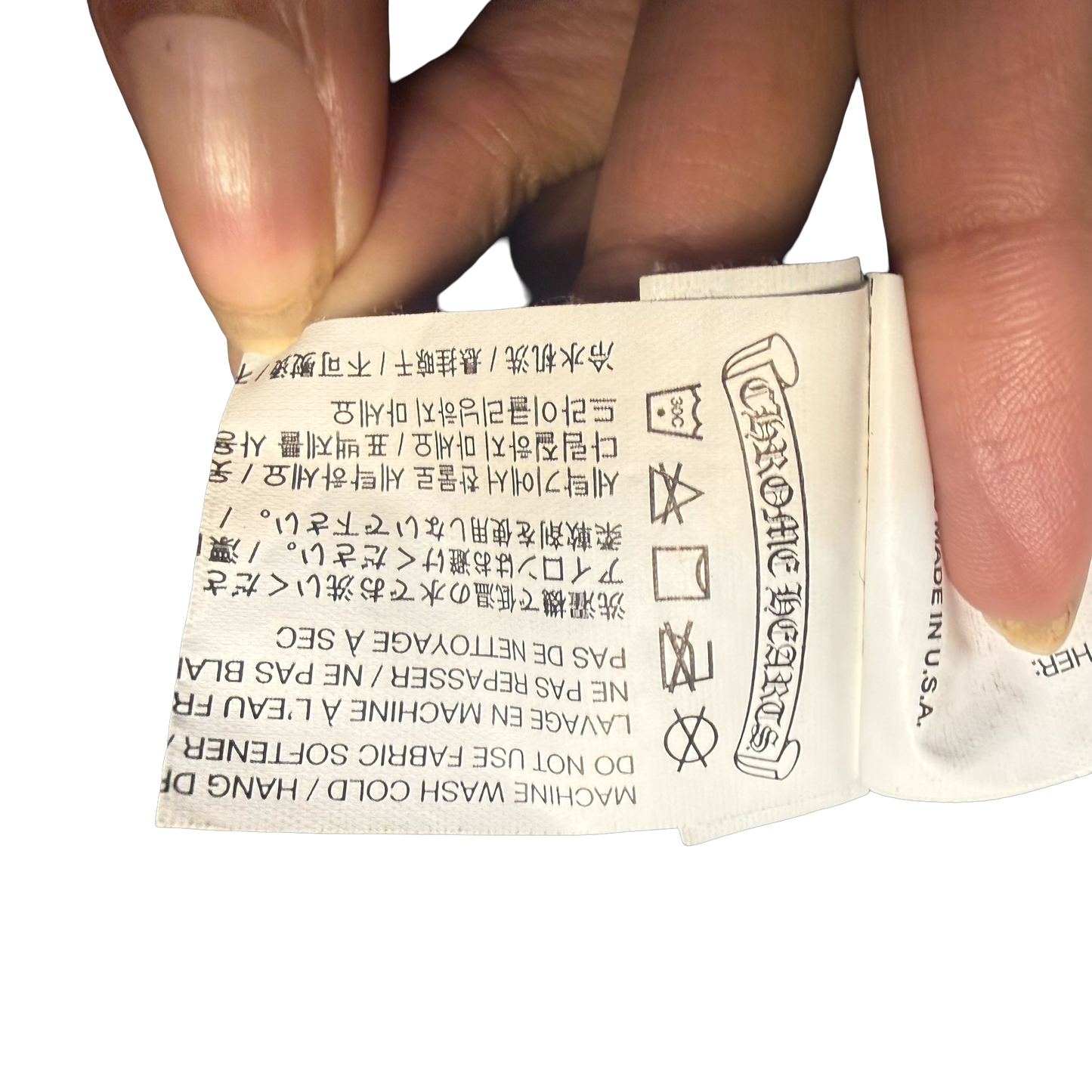 Chrome Hearts Snap Button Track Pants