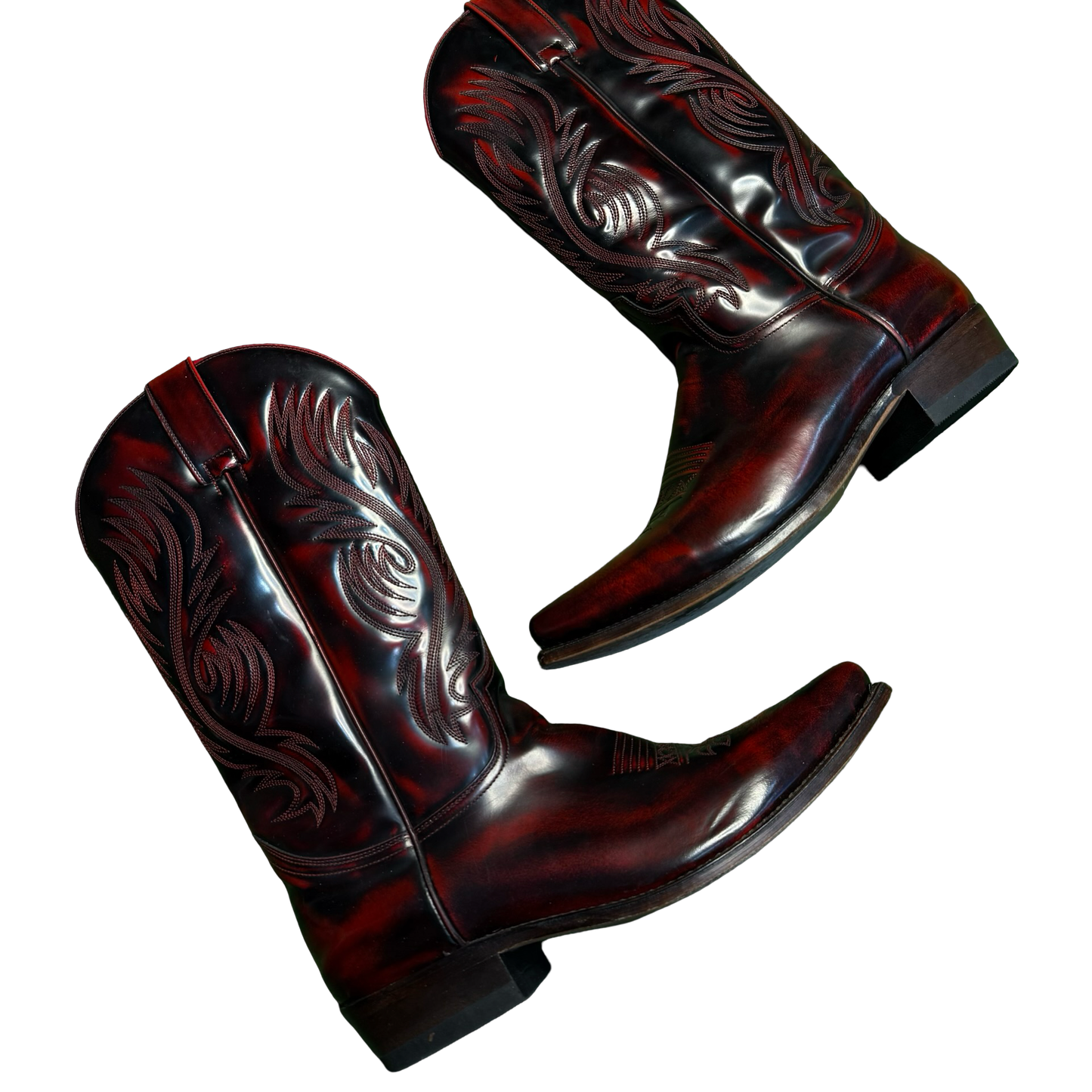 Western Leather Boots