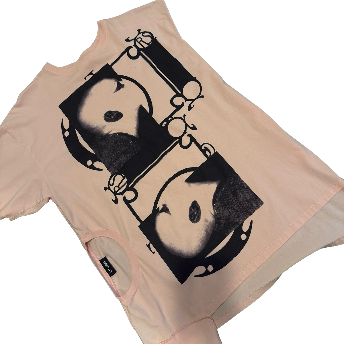 Raf Simons Spring/Summer 2019 Open Sided Tee