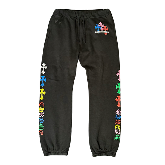 Chrome Hearts Multi-Color Cross Sweatpants
