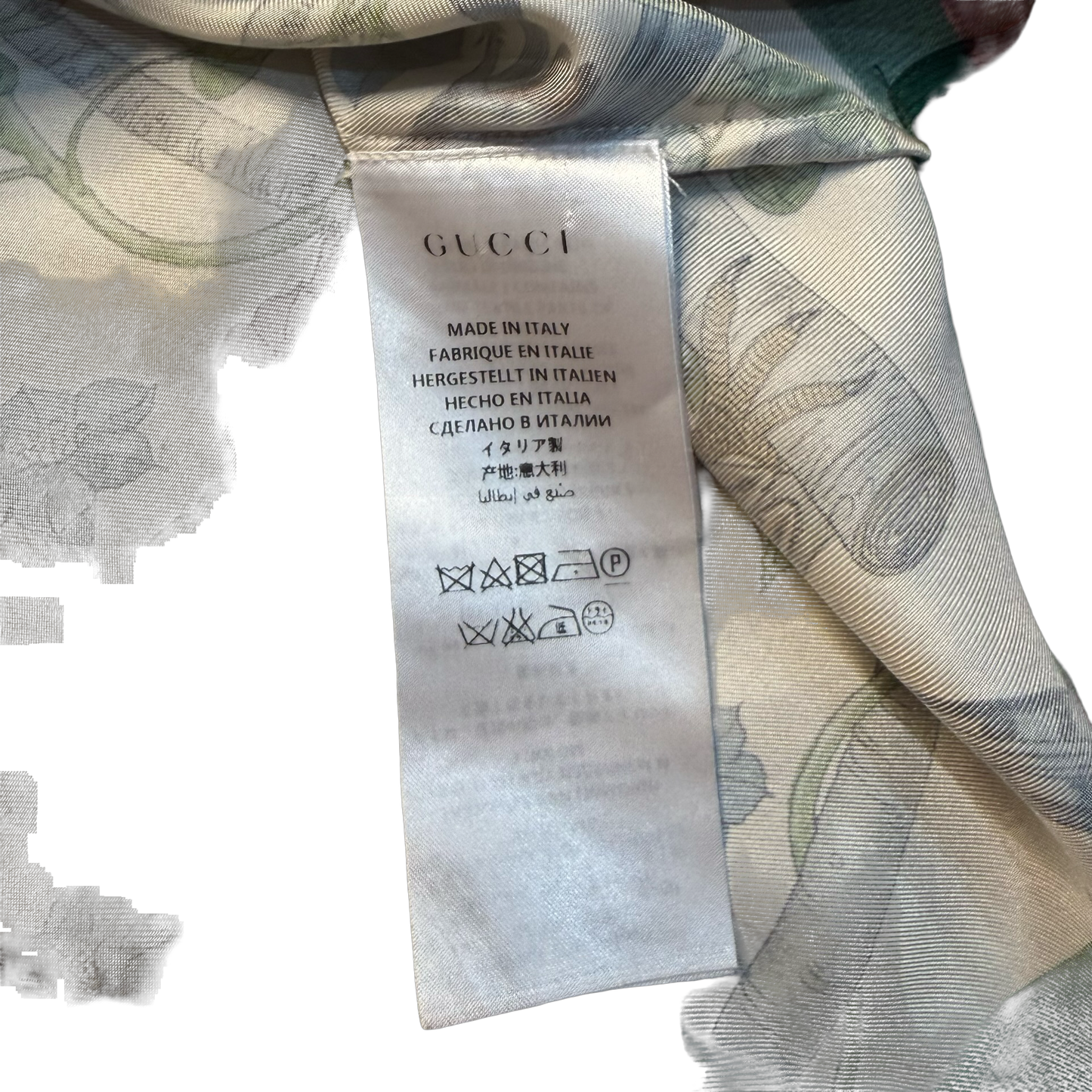 Gucci “Birds of Prey” Silk Shirt