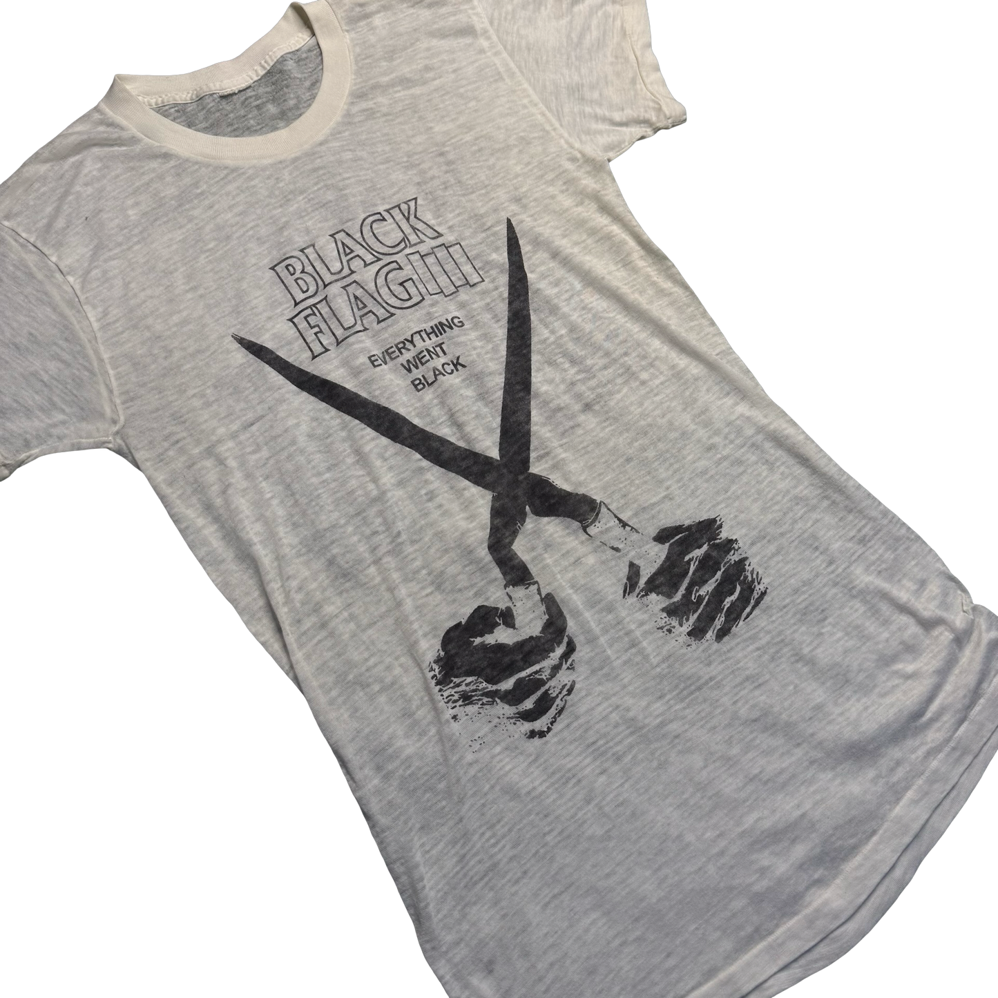 Vintage 80s Black Flag Bars Tee
