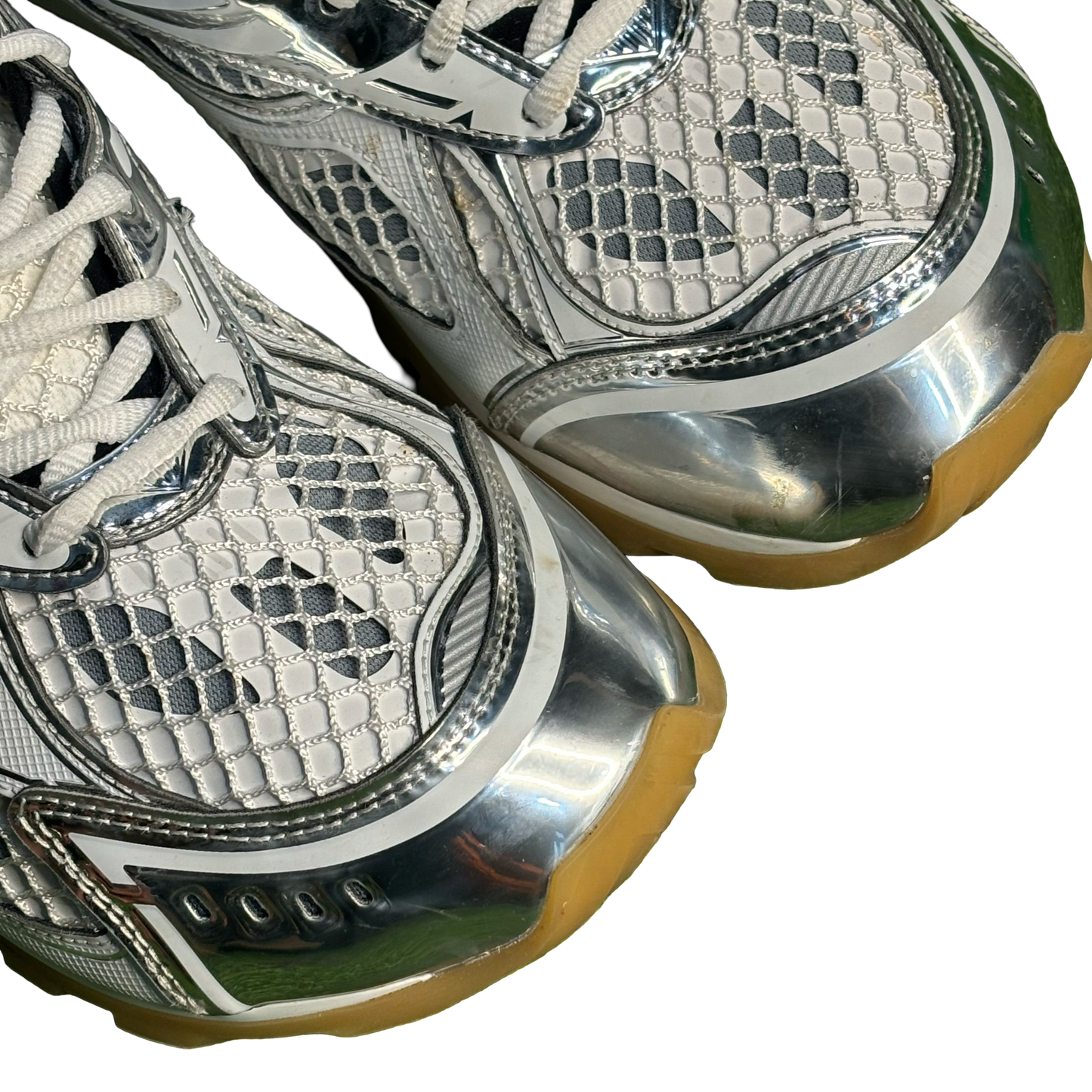 Bottega Venetta White/Silver Orbit Runners