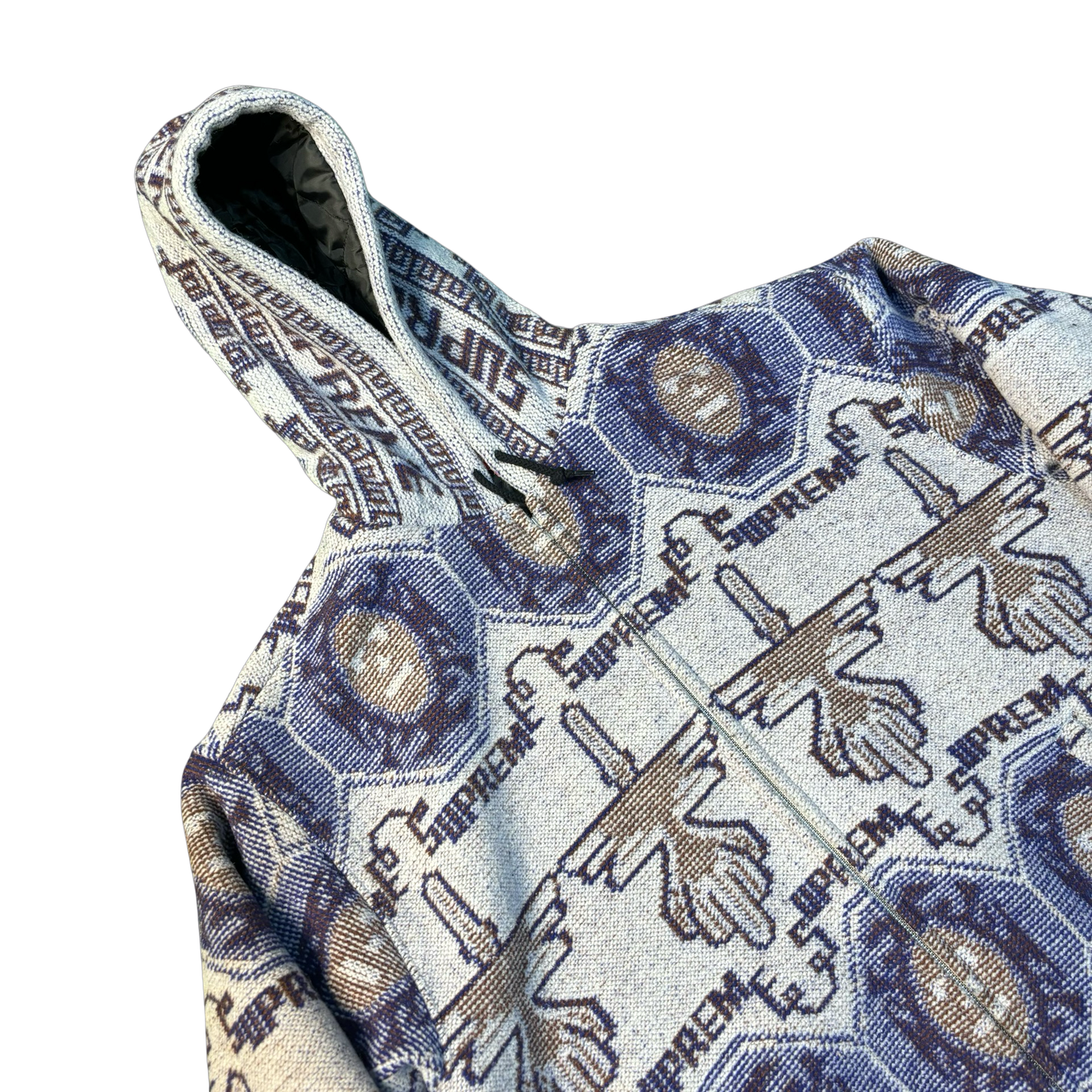 Supreme Woven Hooded Jacket 'Dusty Lilac'