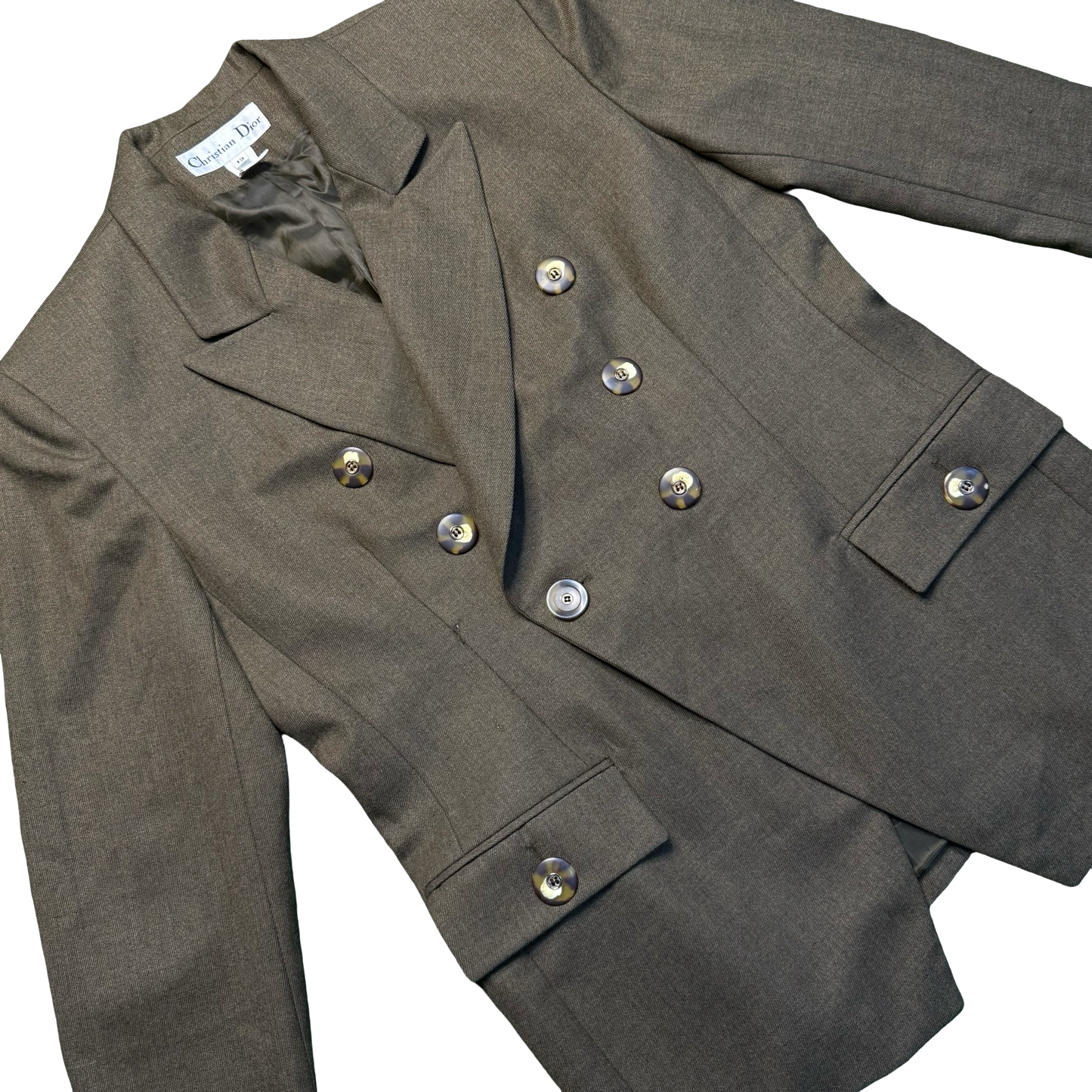 Vintage Christian Dior Monsieur Double Breasted Blazer
