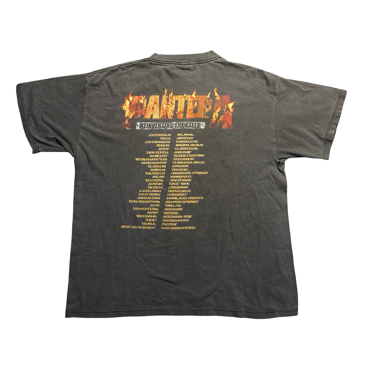 Vintage Pantera "Reinventing the Steel" Tour Tee