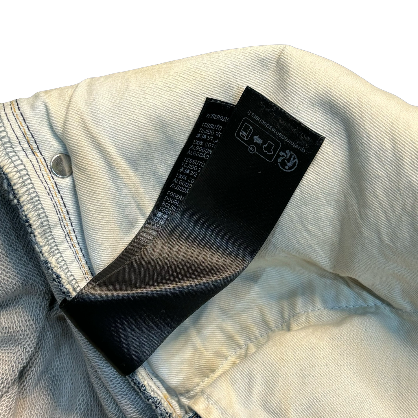 Balenciaga Hybrid Distressed Denim Pants