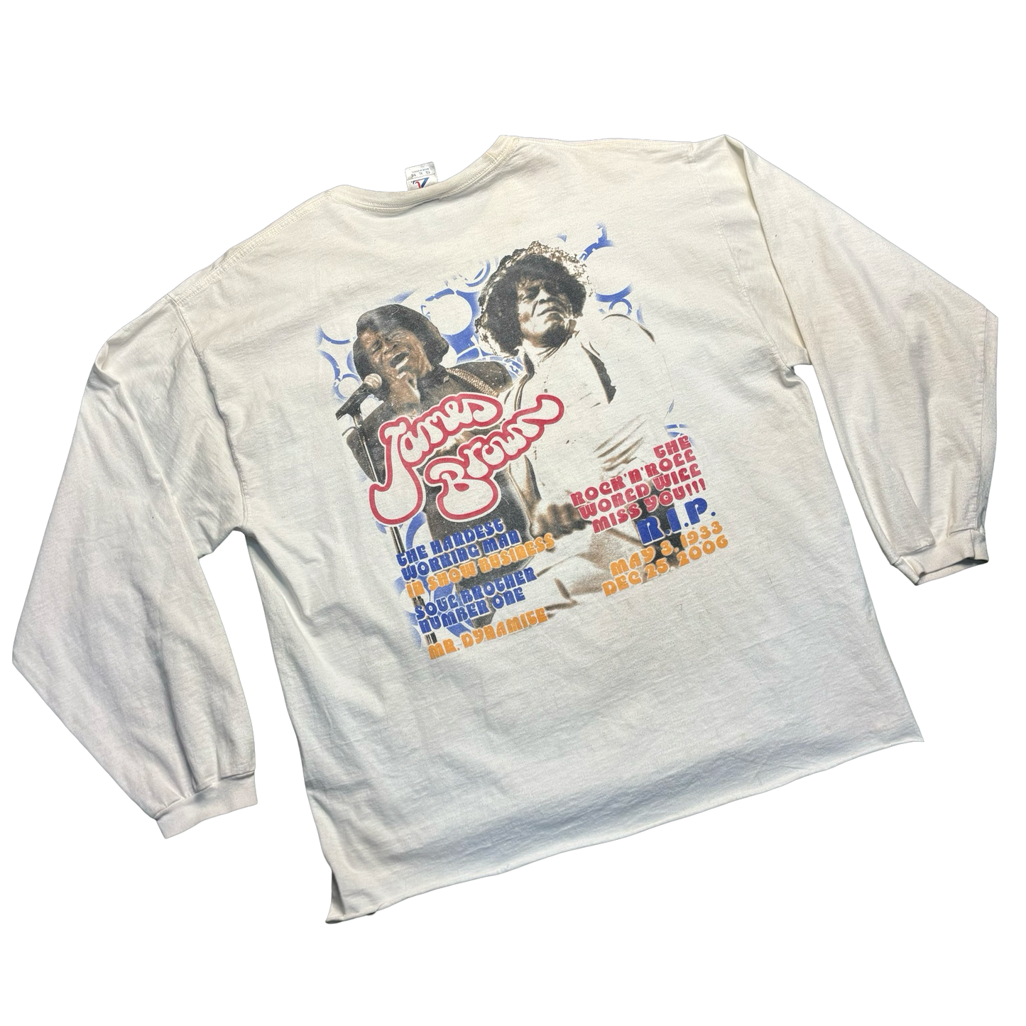 Vintage James Brown Memorial Long Sleeve Shirt
