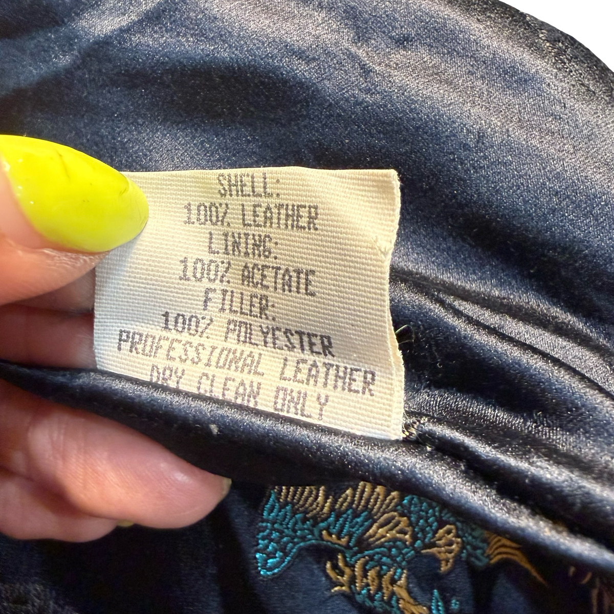 Vintage A&G Rock Leather Jacket