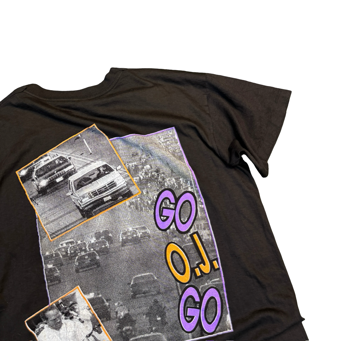 Vintage 90s OJ Simpson "Pray for O.J." Rap Tee