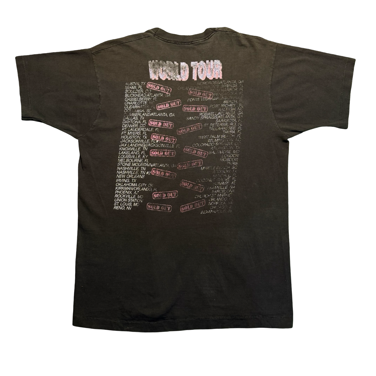 Vintage 1990s Hooters World Tour Tee
