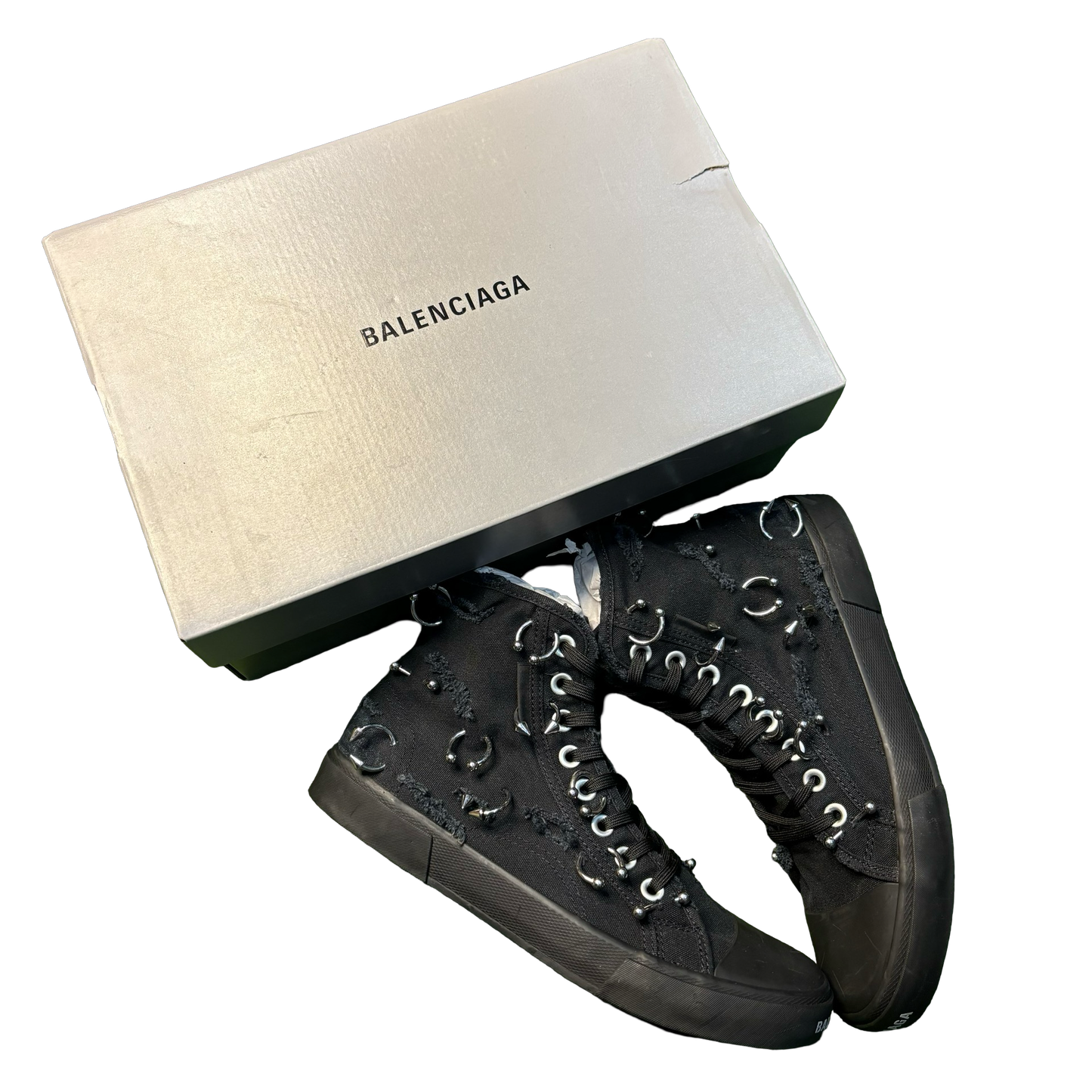 Balenciaga Pierced Paris Sneakers