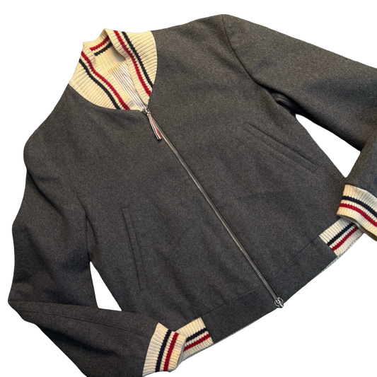 Thom Browne Wool Bomber Jacket