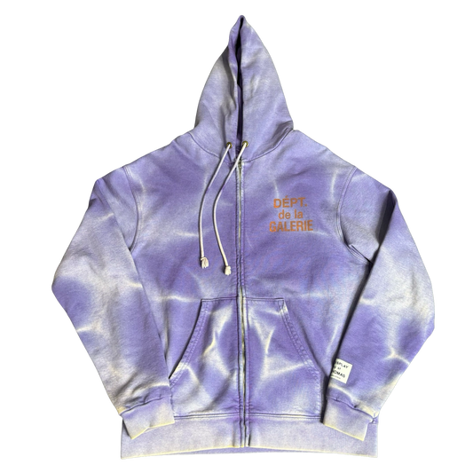 Gallery Dept. Purple Sunfaded Hoodie