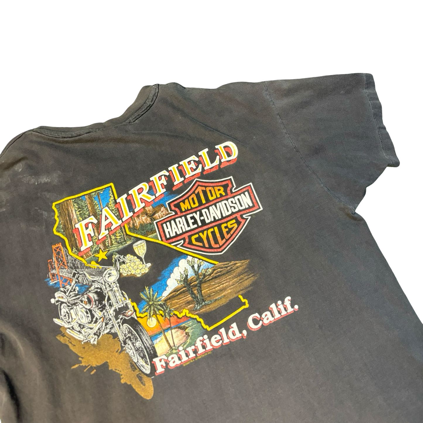 Vintage 1993 Harley Davidson Fairfield Shirt
