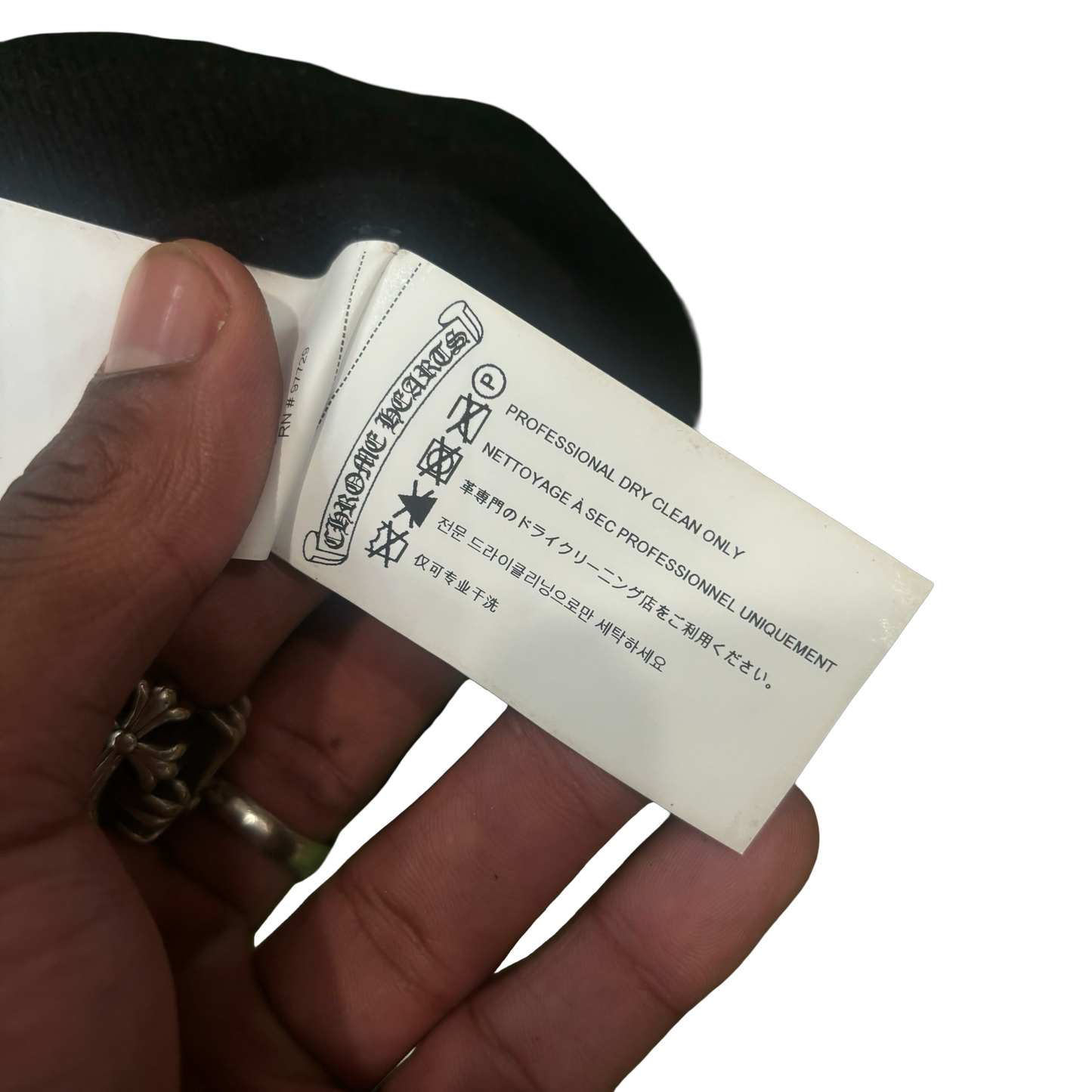 Chrome Hearts Cashmere Triple Cross Mask