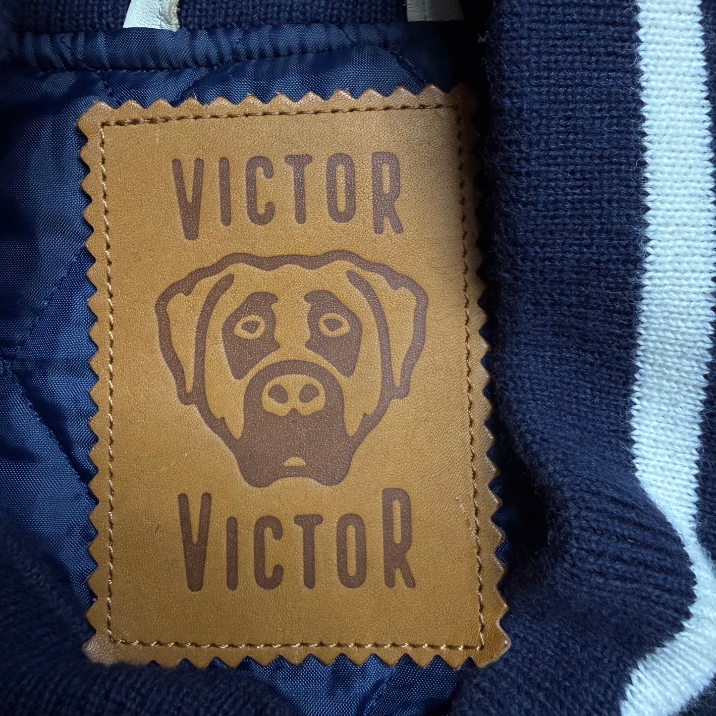 Human Made x Victor Victor Worldwide Varsity Jacket