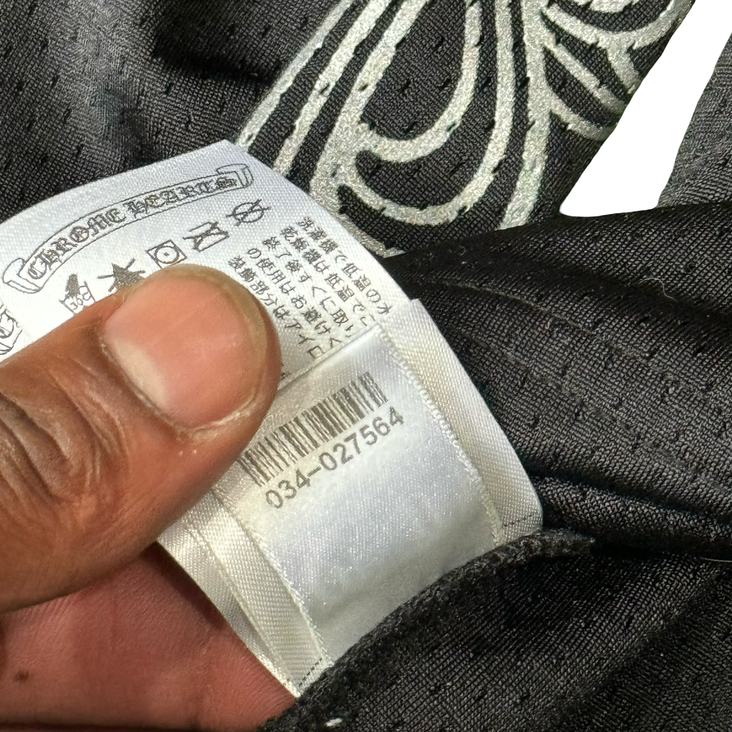 Chrome Hearts Mesh Long Sleeve Jersey