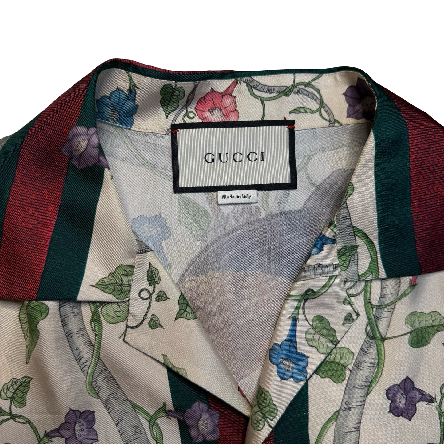 Gucci “Birds of Prey” Silk Shirt
