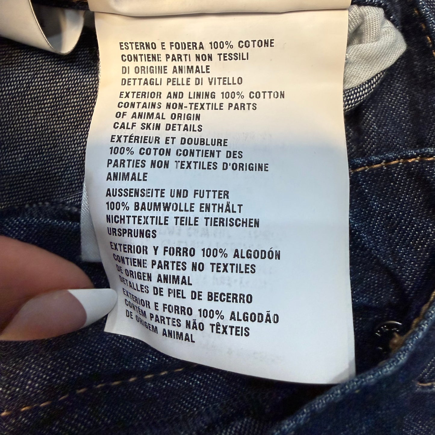 Prada Wide Leg Carpenter Denim
