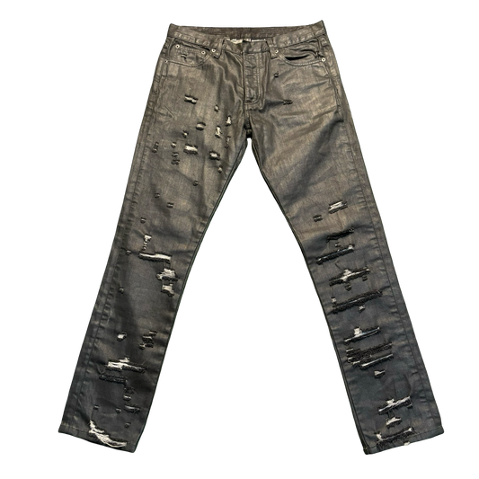 Dior Strip Denim (Runway Sample)