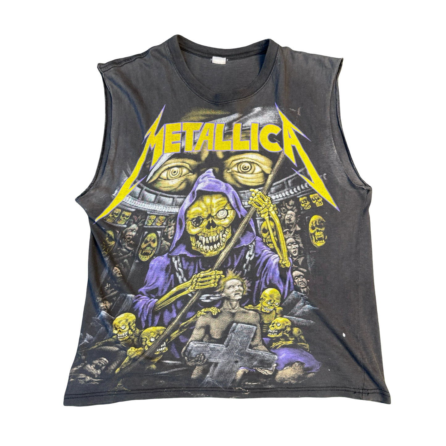 Vintage 90s Metallica Cut Off Tee