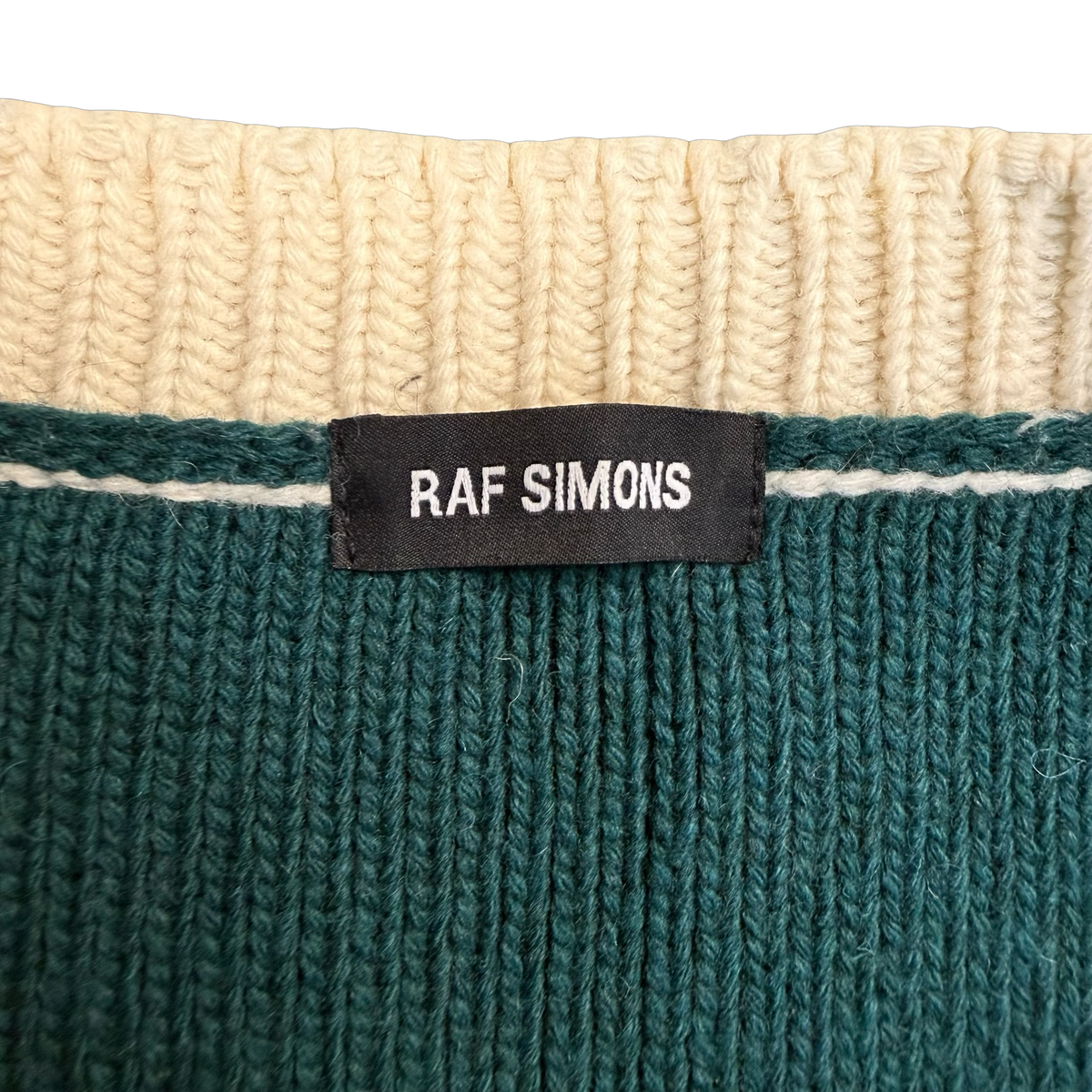 Raf Simons Distressed Knit Vest