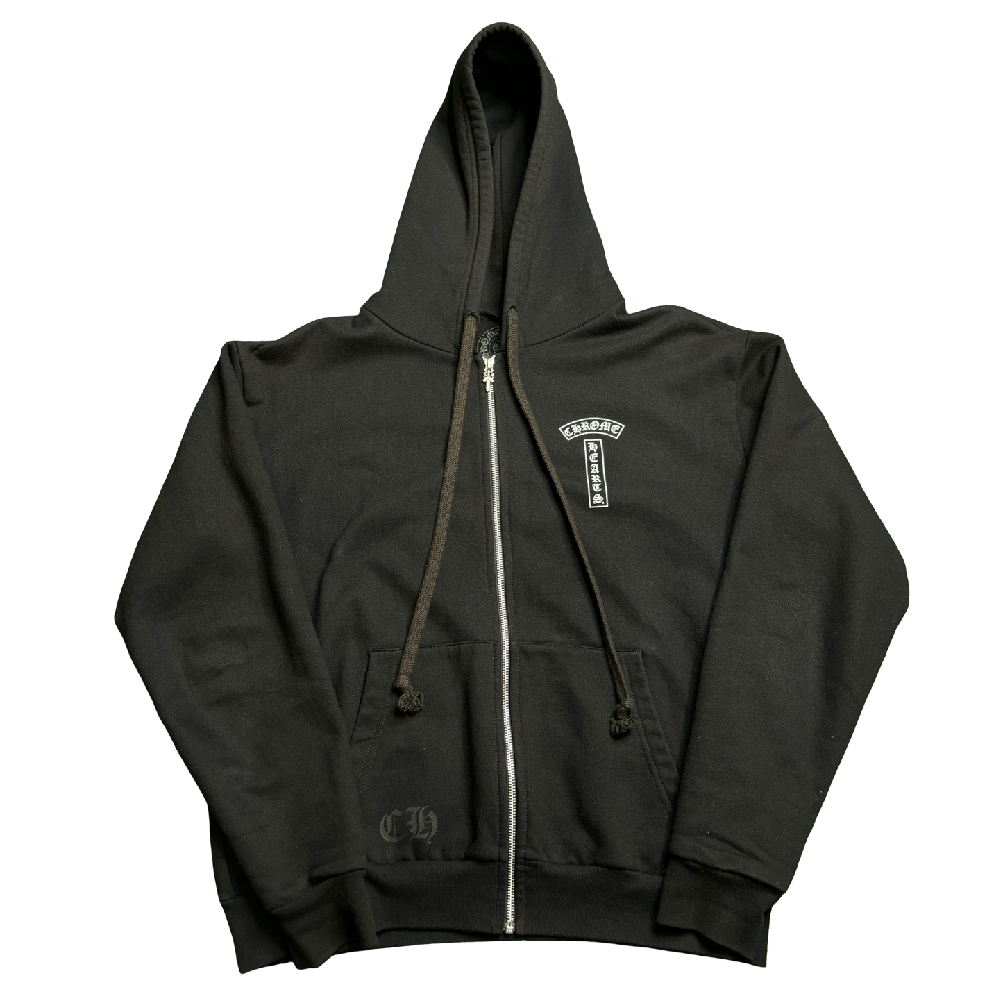 Chrome Hearts T-Bar Zip-Up Hoodie
