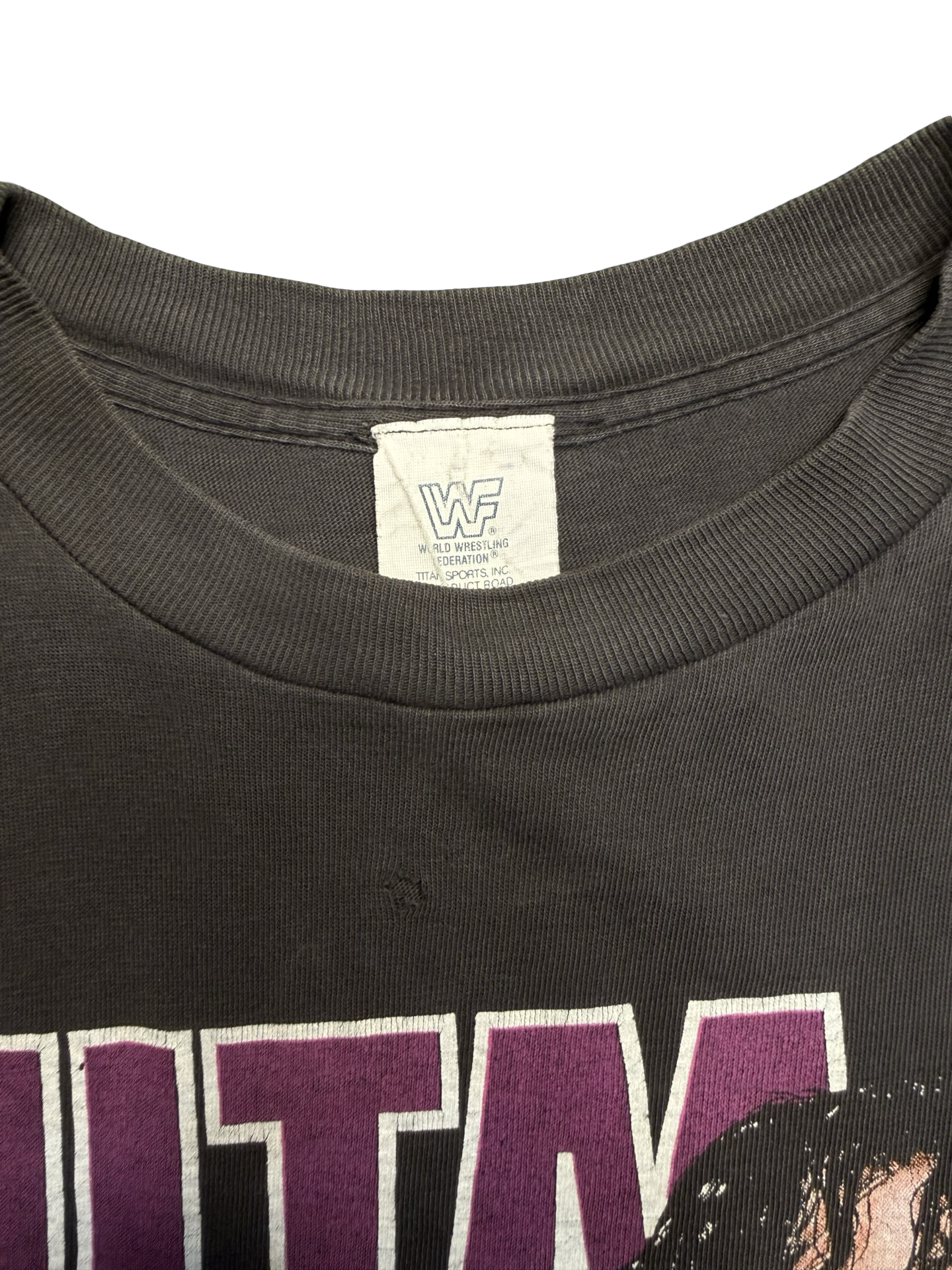 Vintage WWF Bret "Hitman" Hart Cut Off Tee