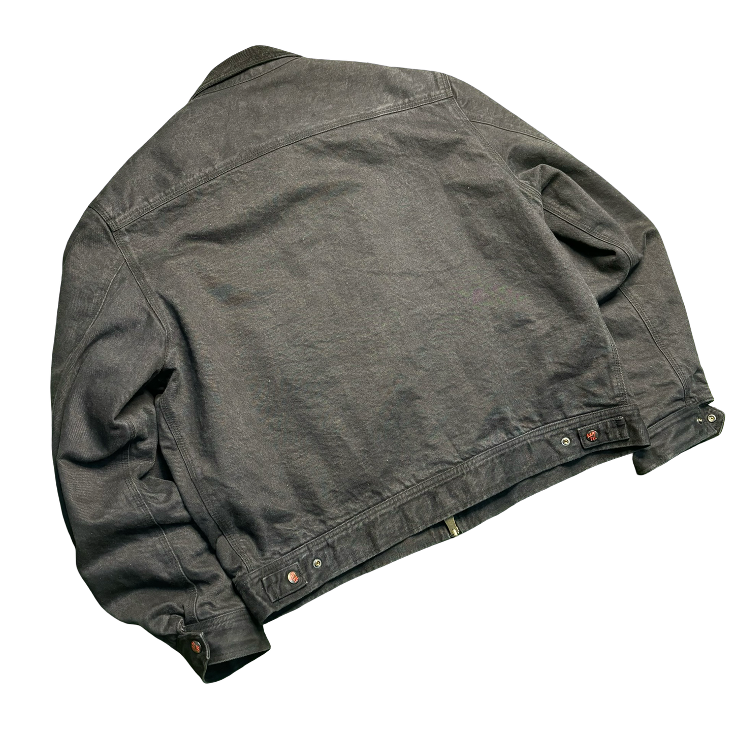 Kapital Denim Bone Lining Reversible Zip-Up Work Jacket