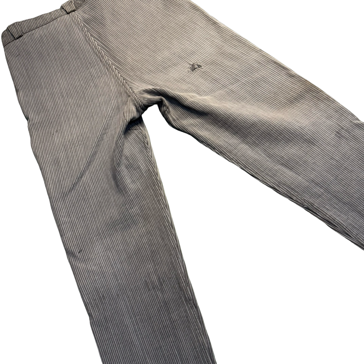 Vintage Distressed Pinstripe Pants