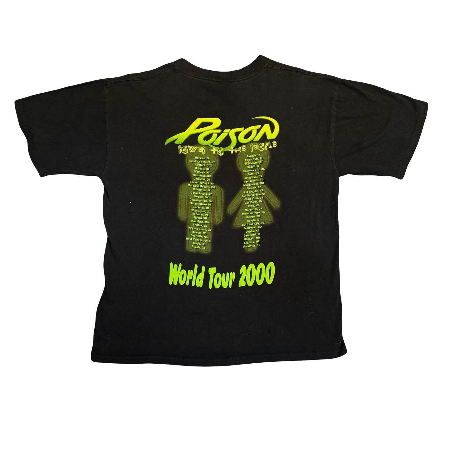 Vintage Poison "Power to the People" World Tour 2000