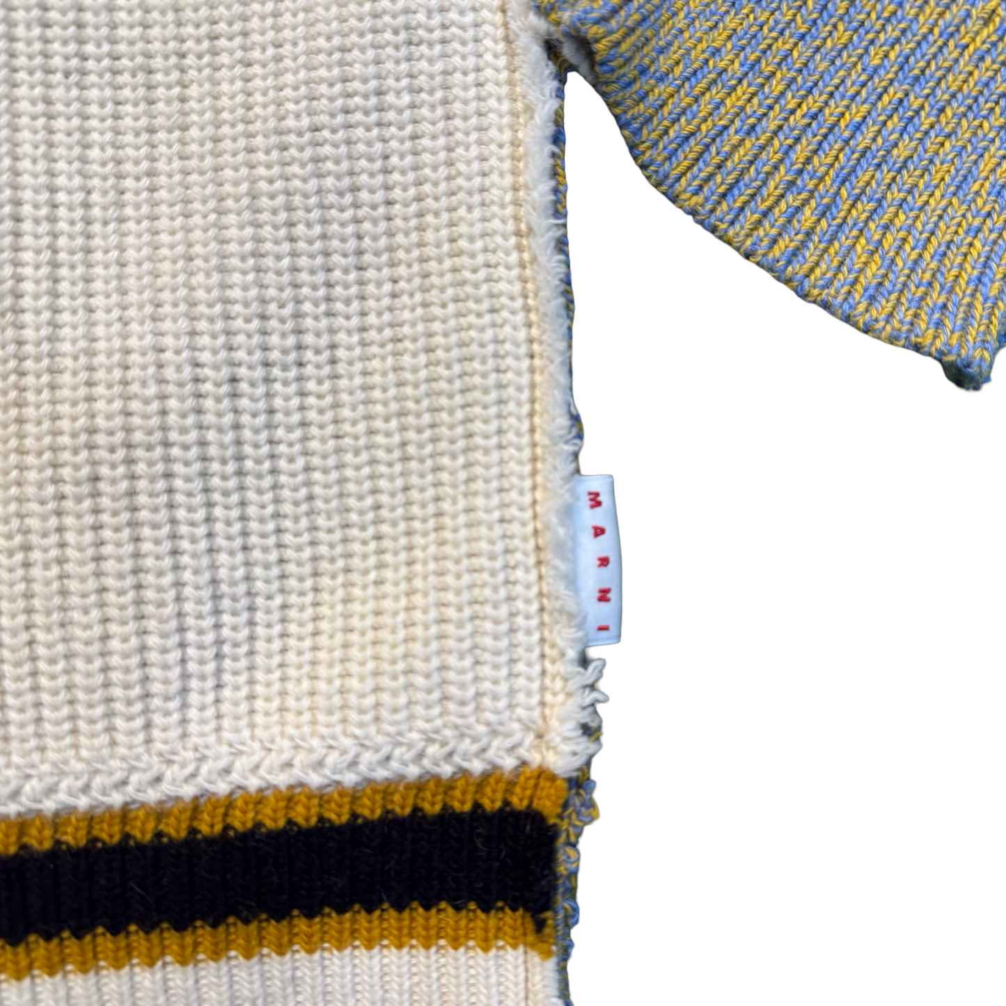 Marni Knitted V-Neck Sweater