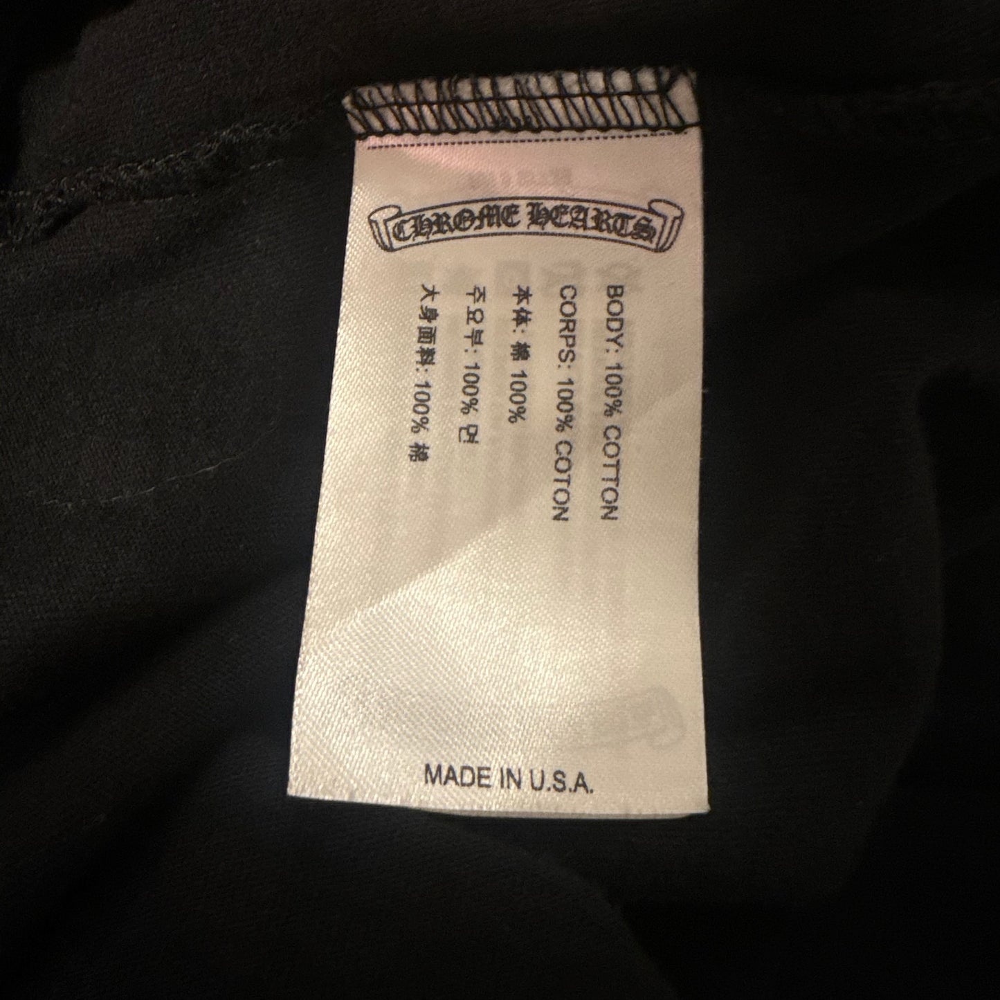 Chrome Hearts Staff Long Sleeve