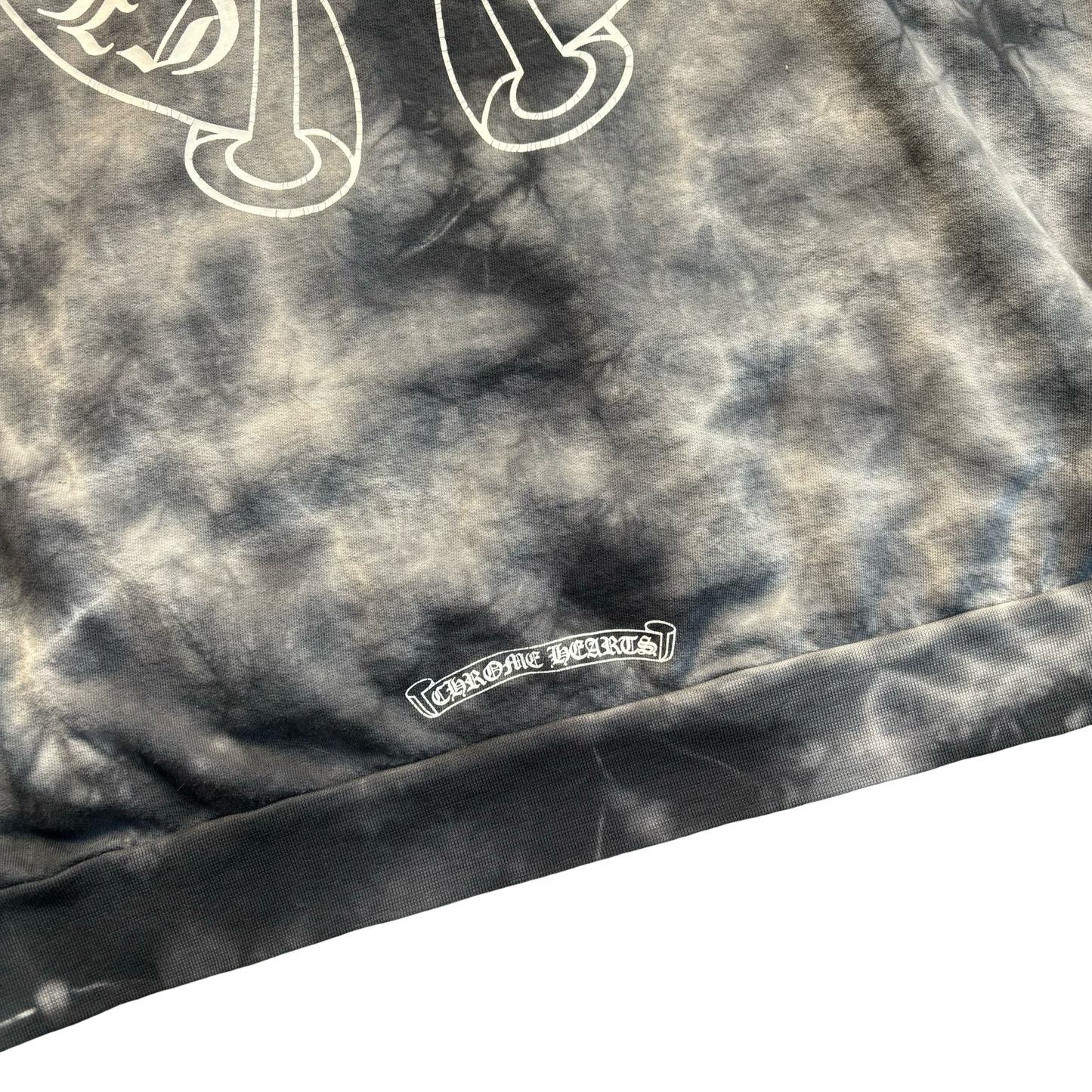 Chrome Hearts Tie Dye Horseshoe Logo Hoodie